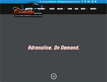 Tablet Screenshot of newenglandcorvette.com
